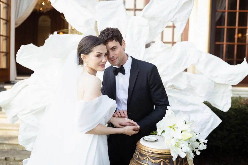 Elegant wedding venue in Brighton, featuring beautiful floral arrangements and romantic lighting for the celebration.