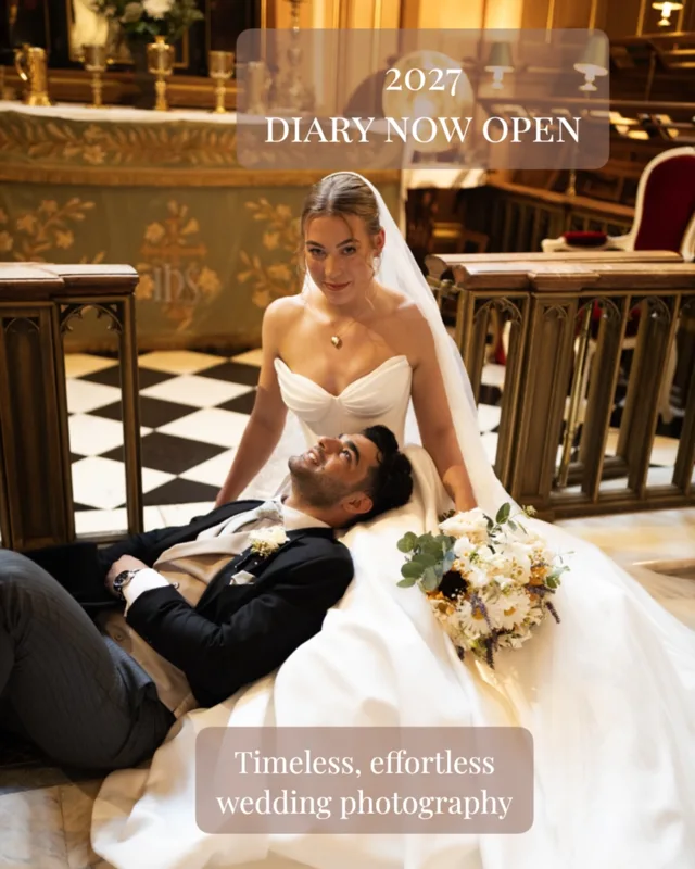 Wedding stories and 2027 enquiries