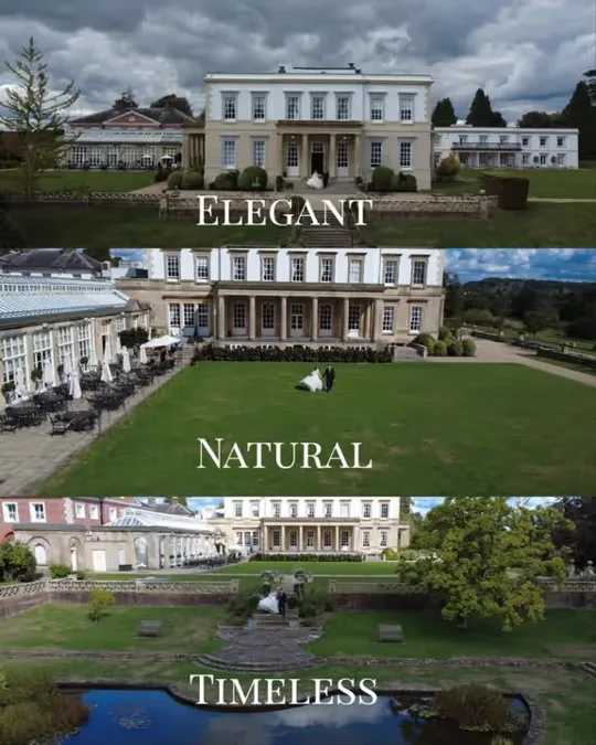 A new perspective with wedding drone photography