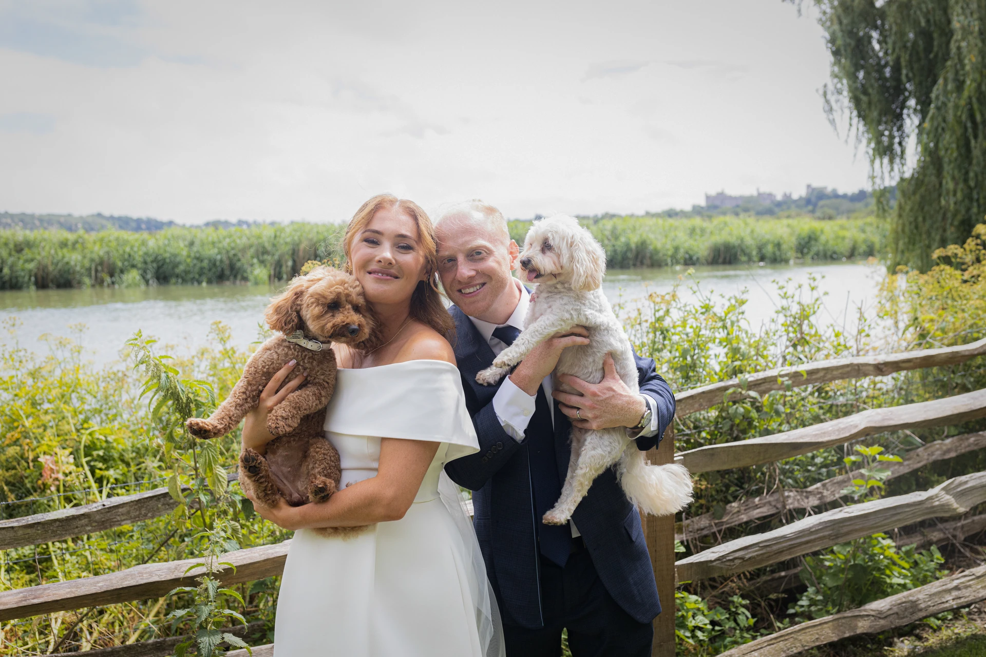 A family moment in the Sussex countryside